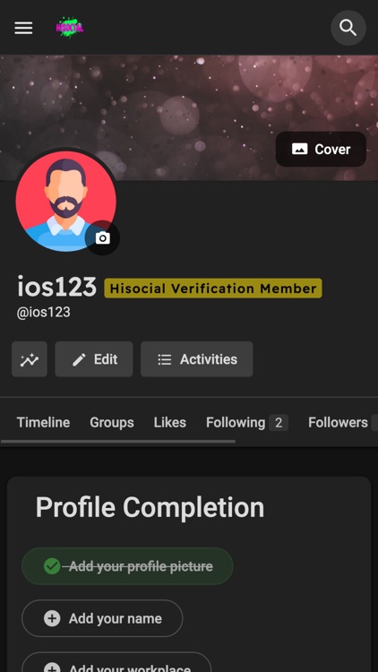 HiSocial App