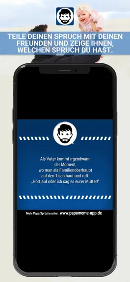 Game screenshot Papa Sprüche apk