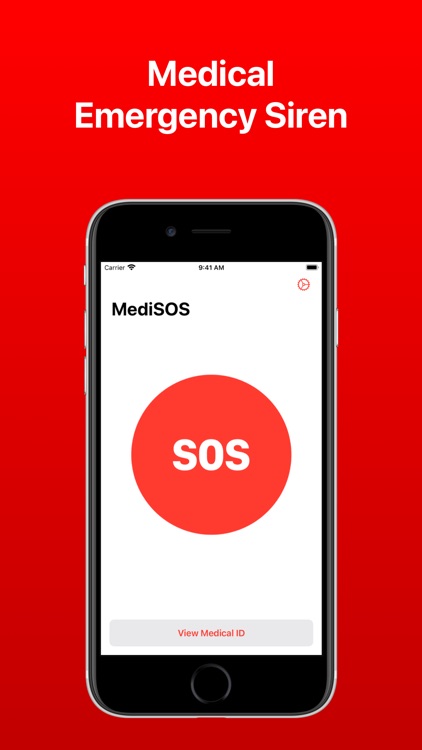 MediSOS - Medical Alert Siren screenshot-0