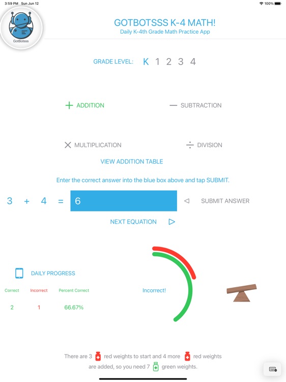 GotBotsss Math K-4 screenshot-3