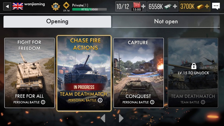 Tank Warfare: PvP Battle Game screenshot-7