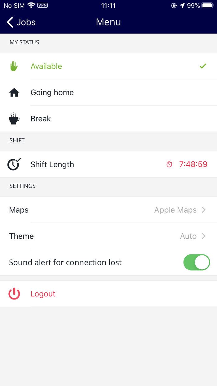 Xtra Mile Couriers Driver
