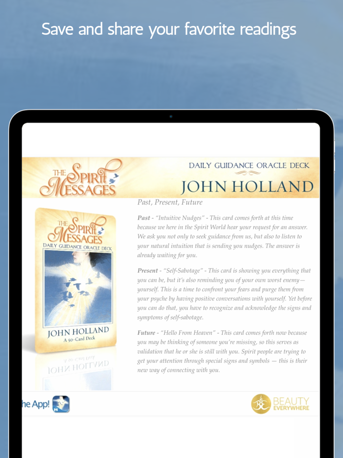 Spirit Messages Oracle Deck