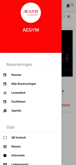 Game screenshot AEGYM Club App apk