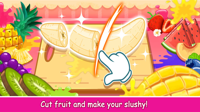 Wolfoo Make Rainbow Slushy