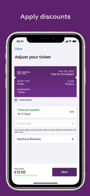 Heathrow Express on the App Store