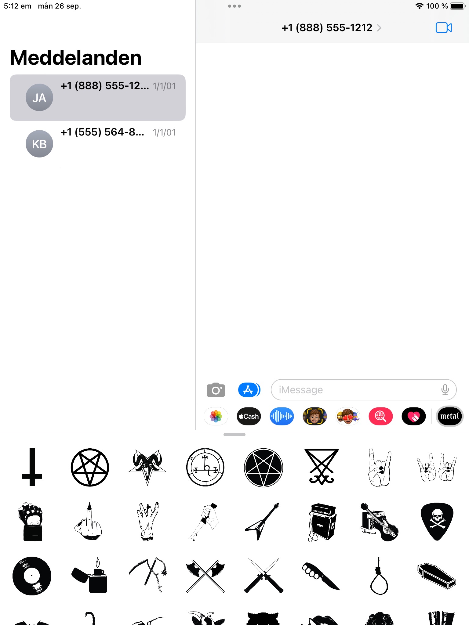 Metal Emoji screenshot 2