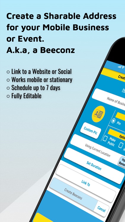 Beeconz: A Portable Address 4U