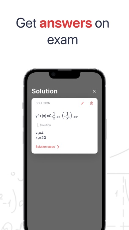 Math Problem Solver app