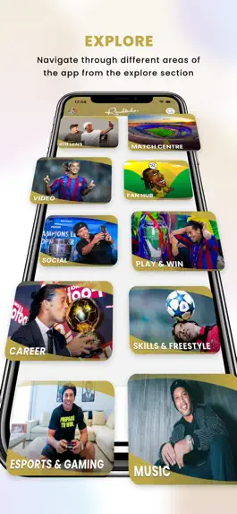 Game screenshot Ronaldinho App apk