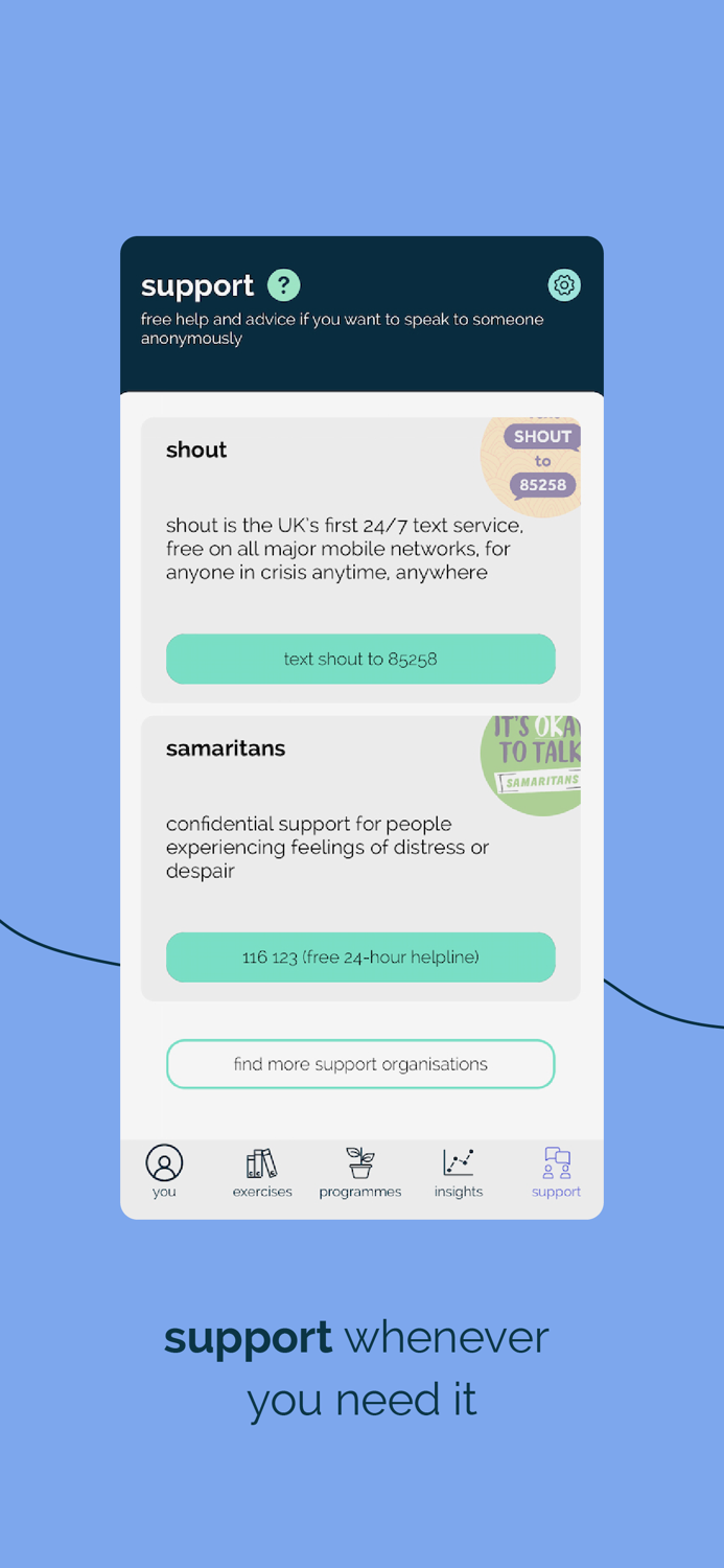 sidekick mental health app