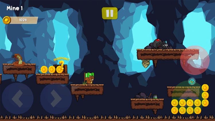 Nutsy: Quiz & Platformer