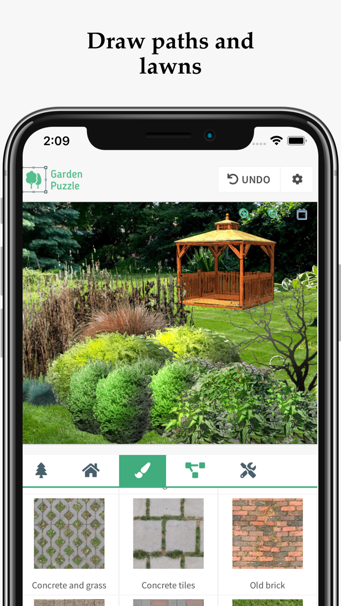 GardenPuzzle - Plan a Garden