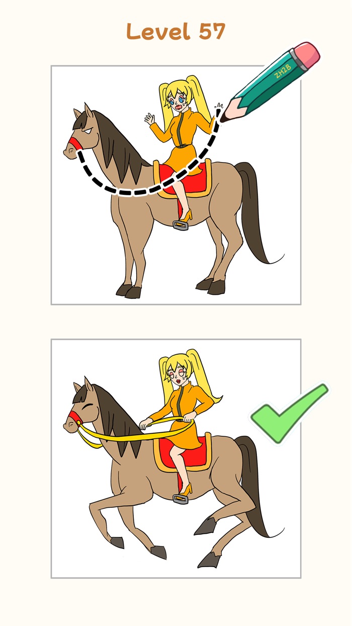 DOP Draw Ninja Puzzle