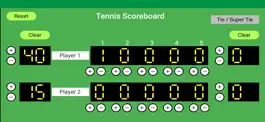 Game screenshot Tennis Scoreboard Keeper apk