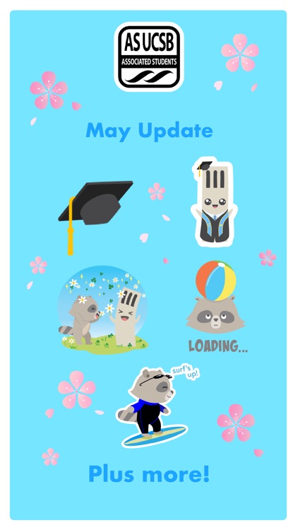 UCSB AS Stickers