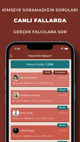 Game screenshot Falia - Canlı Gerçek Fal mod apk