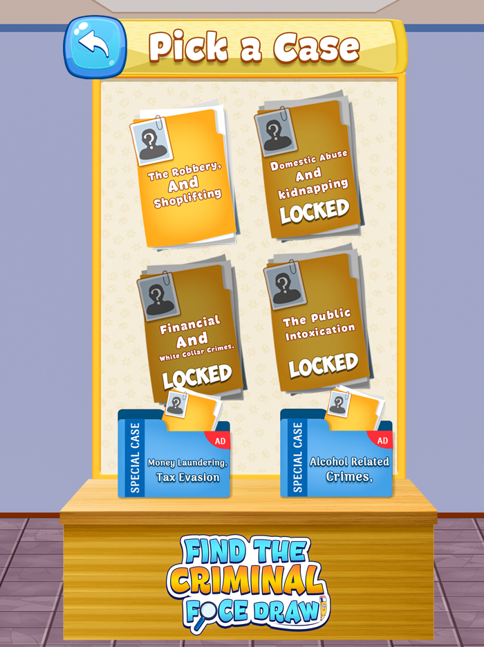 Find the Criminal Face Draw