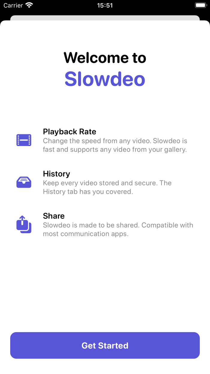 Slowdeo Slow down your videos