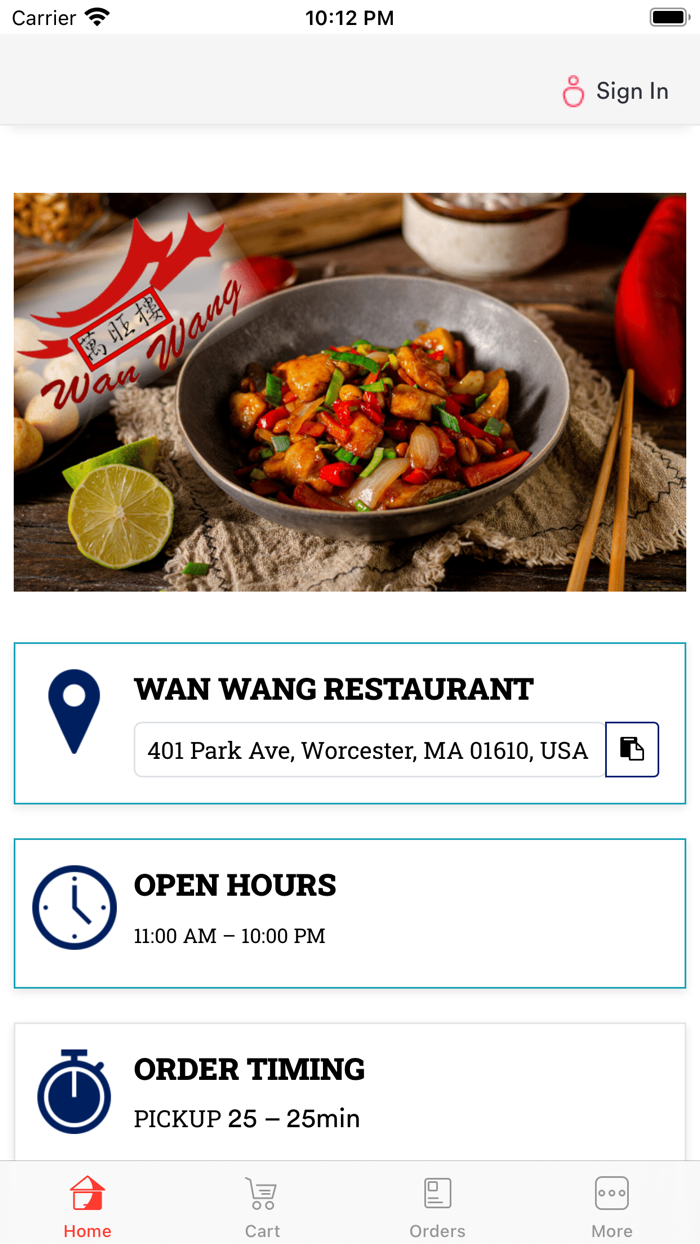 Wan Wang Restaurant