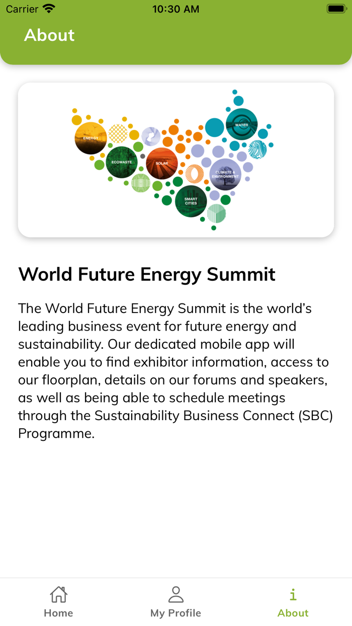 World Future Energy Summit AD