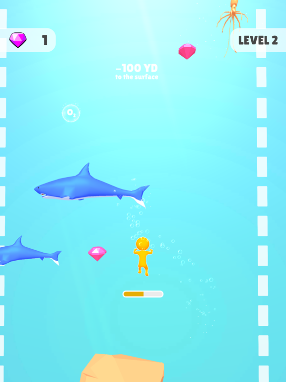 Underwater Run 3D screenshot 2