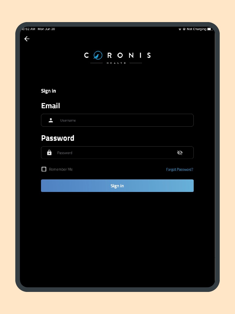 Coronis Health screenshot 2