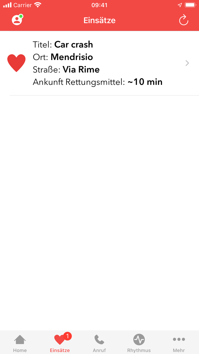 1st Responder Kanton Bern