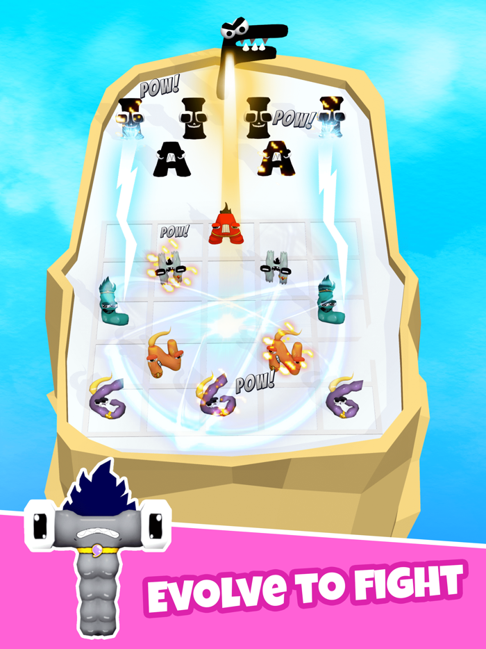 Merge Super Alphabet Vs F Lore