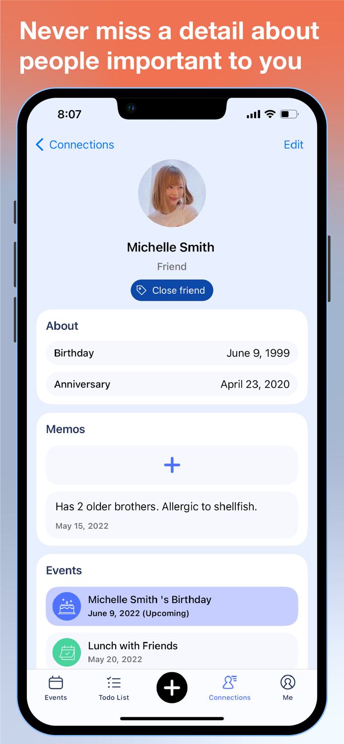 Nami - Calendar  Friends