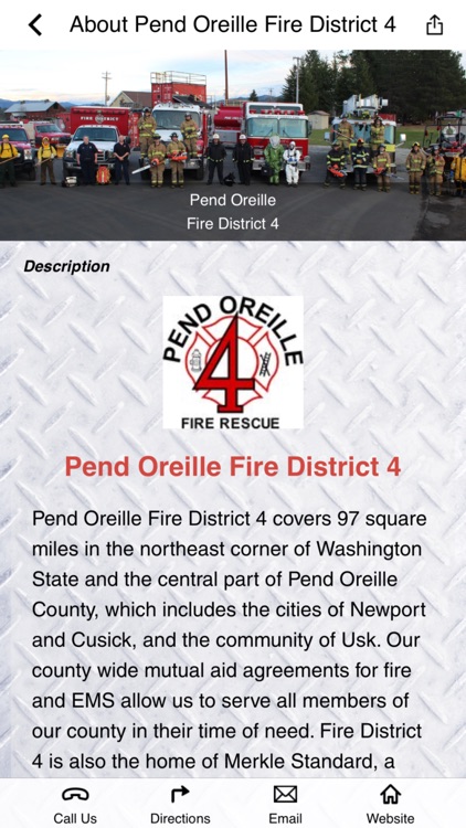 Pend Oreille Fire District 4