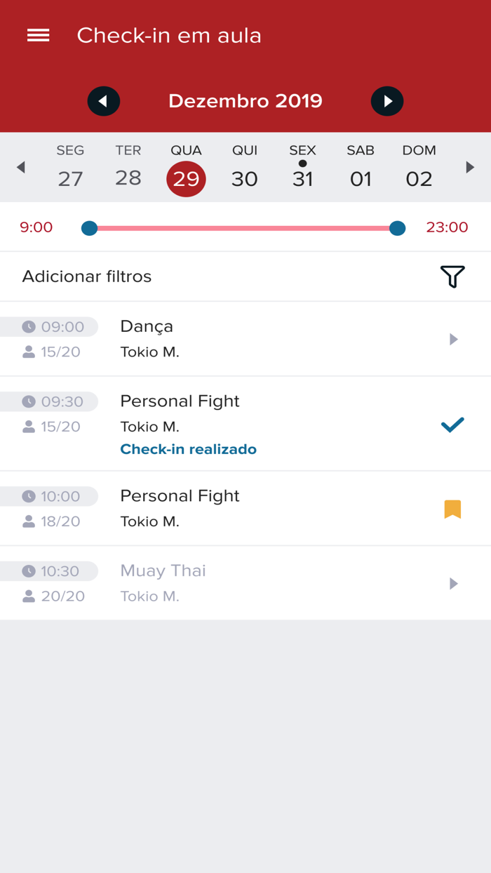 Academia Vittoria - Lutas