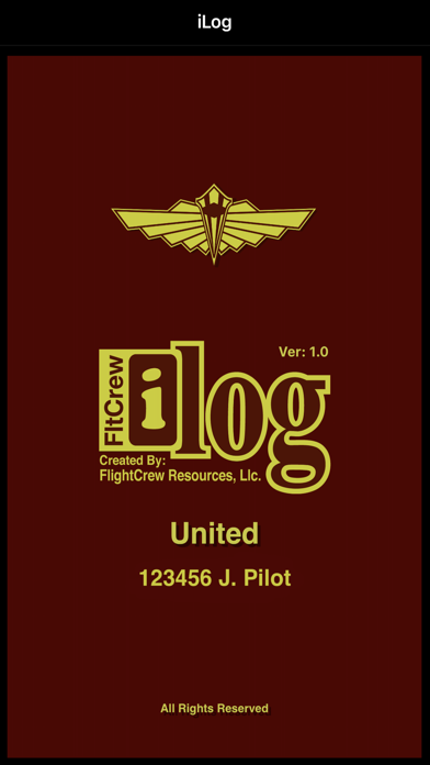 iLog Aviation Logbook Screenshot