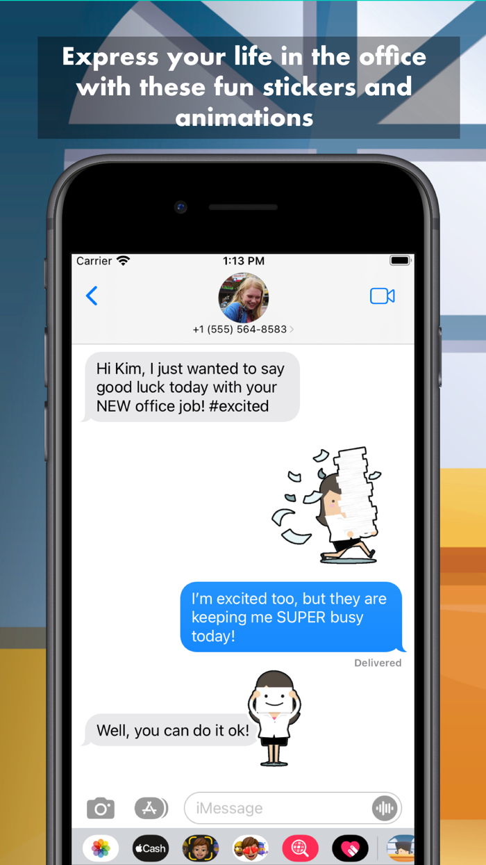 Office Gal Sticker Pack