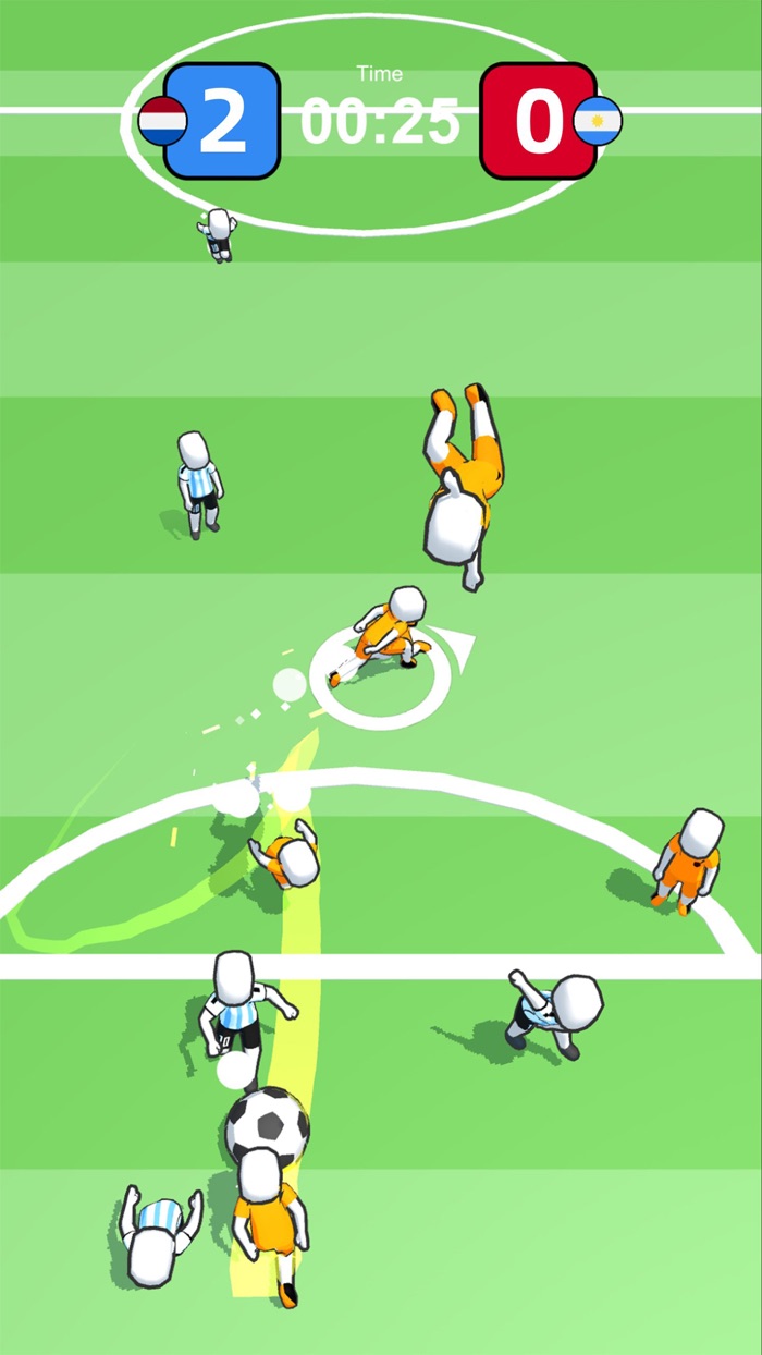 热血足球-Q版足球休闲游戏