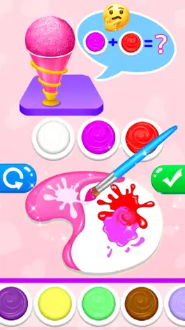 Game screenshot Snow Cone Coloring Match apk