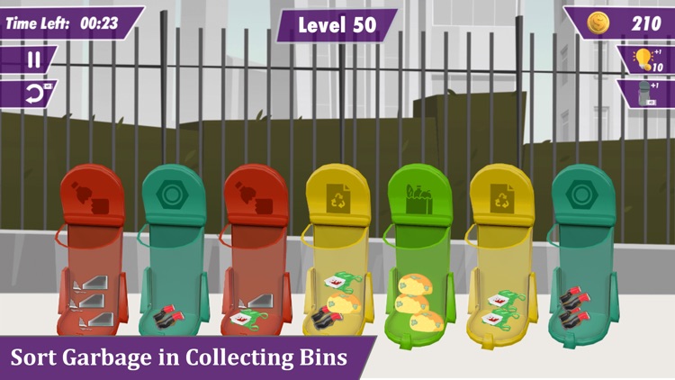 Garbage Sort Color Puzzle Game