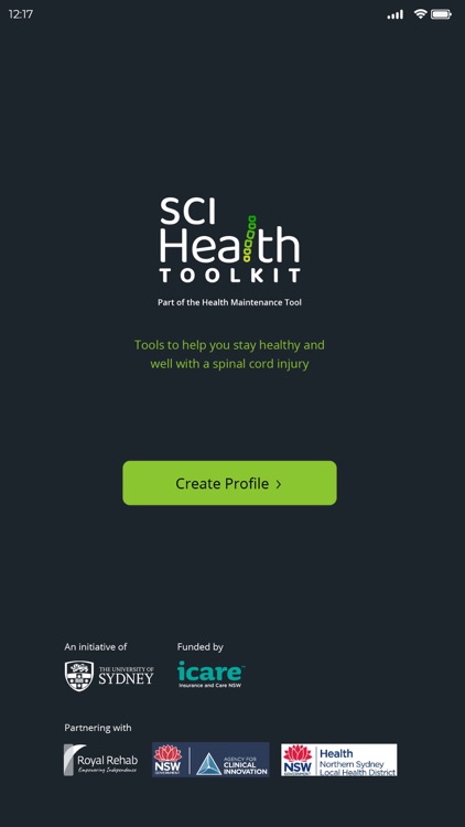 SCI Health Toolkit