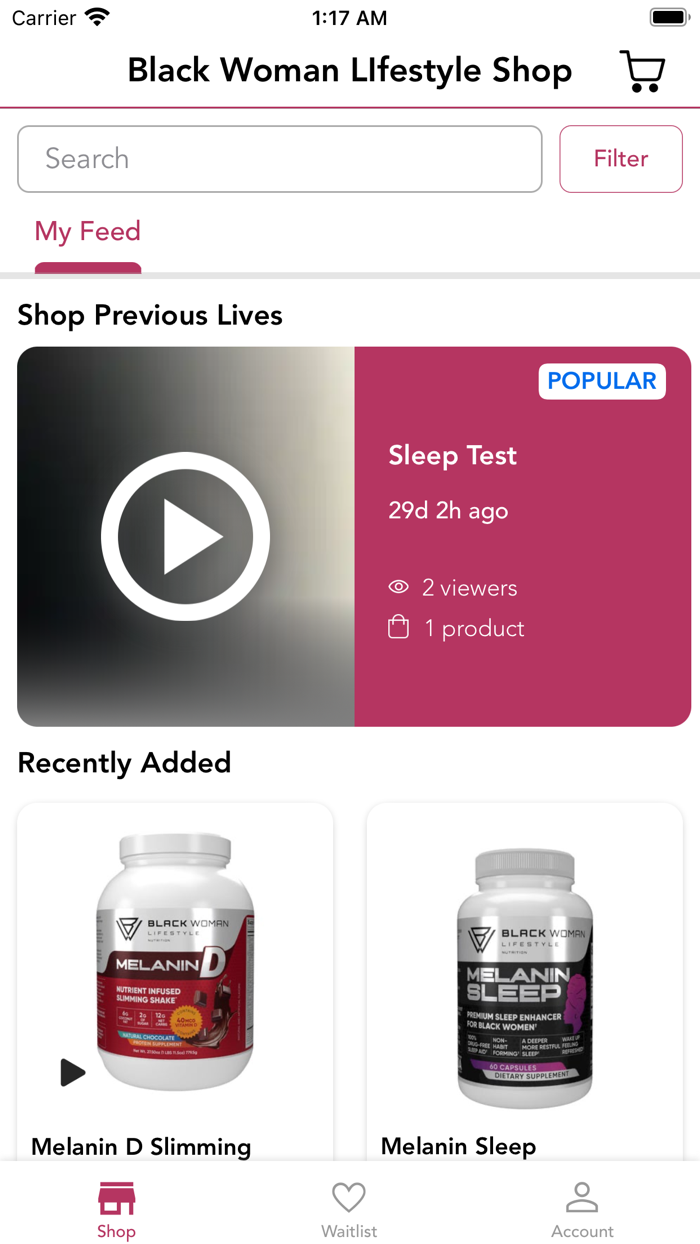 Black Woman LIfestyle Shop