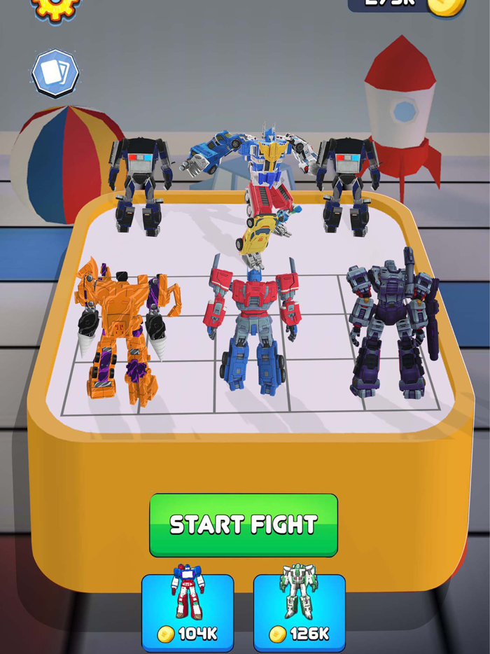 Superhero Robot Merge Master