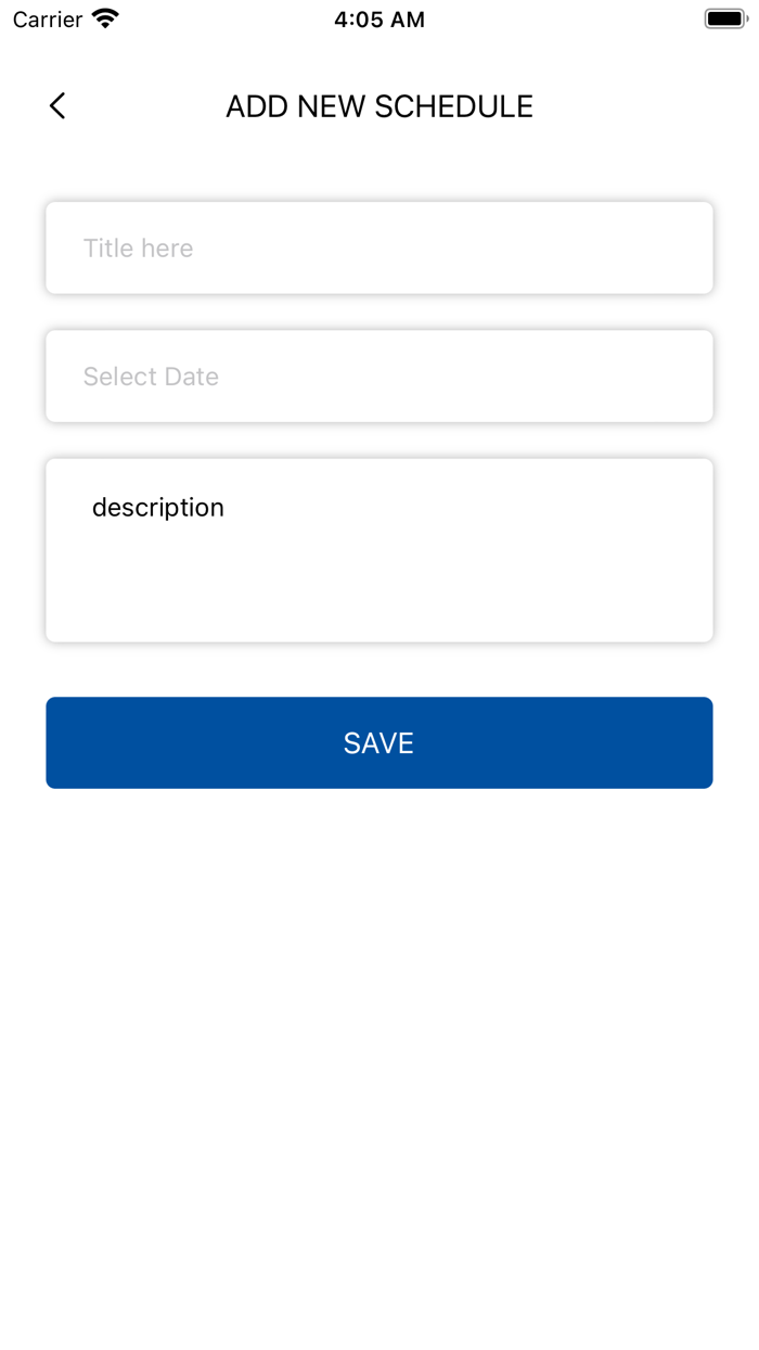 Cool Interview Schedule