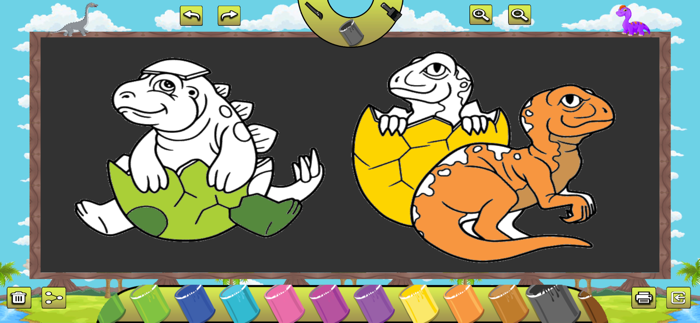 Dinosaurs Puzzle Games