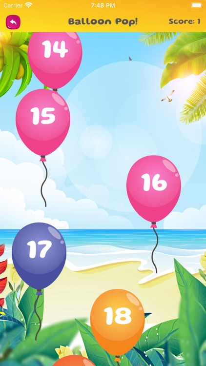 Balloon Pop Kid Learning Games