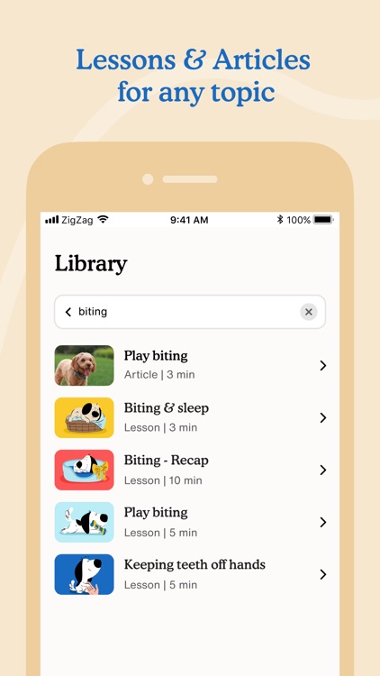 Zigzag Puppy Training App screenshot-7