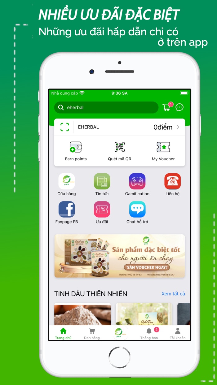 eherbal -  Sản phẩm sức khỏe