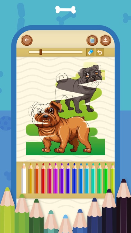 Dogs Coloring Book Collection screenshot-4