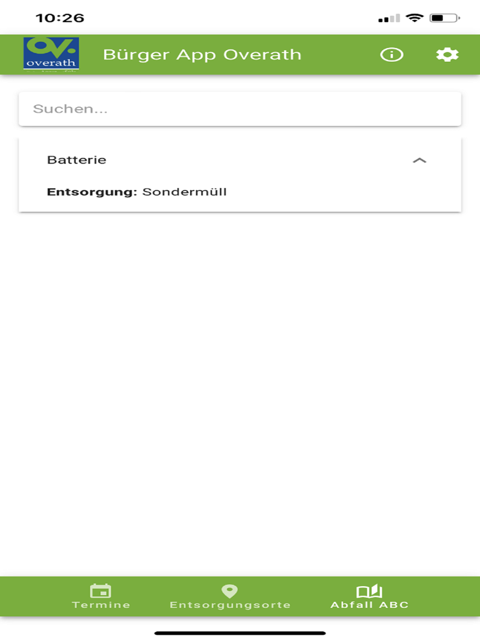 Bürger App Overath