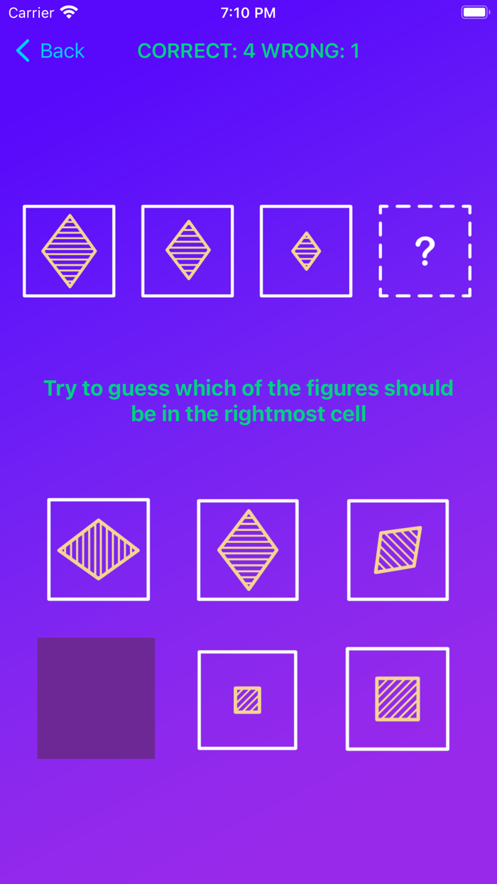 Sense of Missed Figures Puzzle