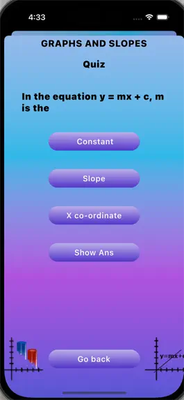 Game screenshot Graphs and Slopes apk