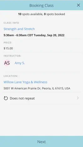 Game screenshot Willow Lane Yoga & Wellness hack